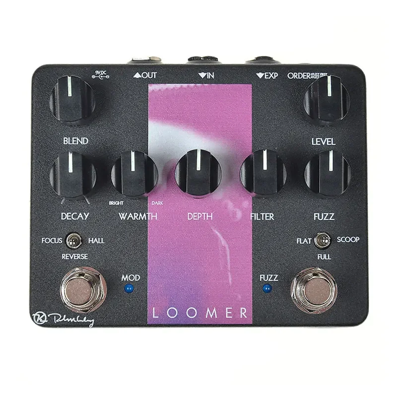 Spot Keeley Loomer Fuzz Reverb Spikes Afterroll Ambient Faz Reverb Monolítico