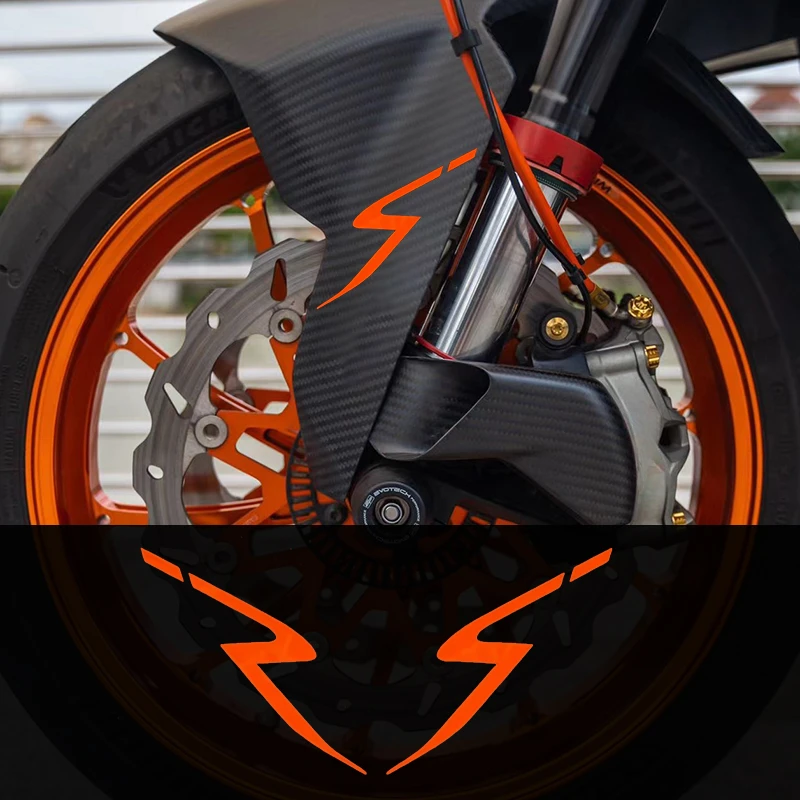 1Pair Motorcycle Stickers DIY Motorbike Fender Fuel Tank Decals for KTM Super Adventure Duke RC 390 690 790 890 1090 1190 1290 R