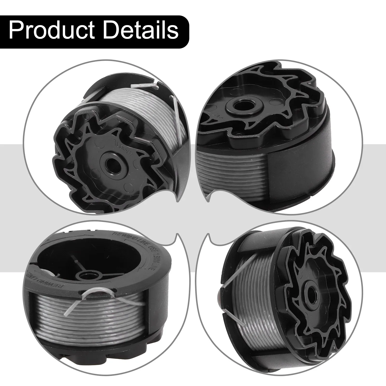 

High Quality Spool Kits String Trimmer Parts F016800570 Less Frequently 1.6 Mm Outdoor Power Equipment 20ft Long