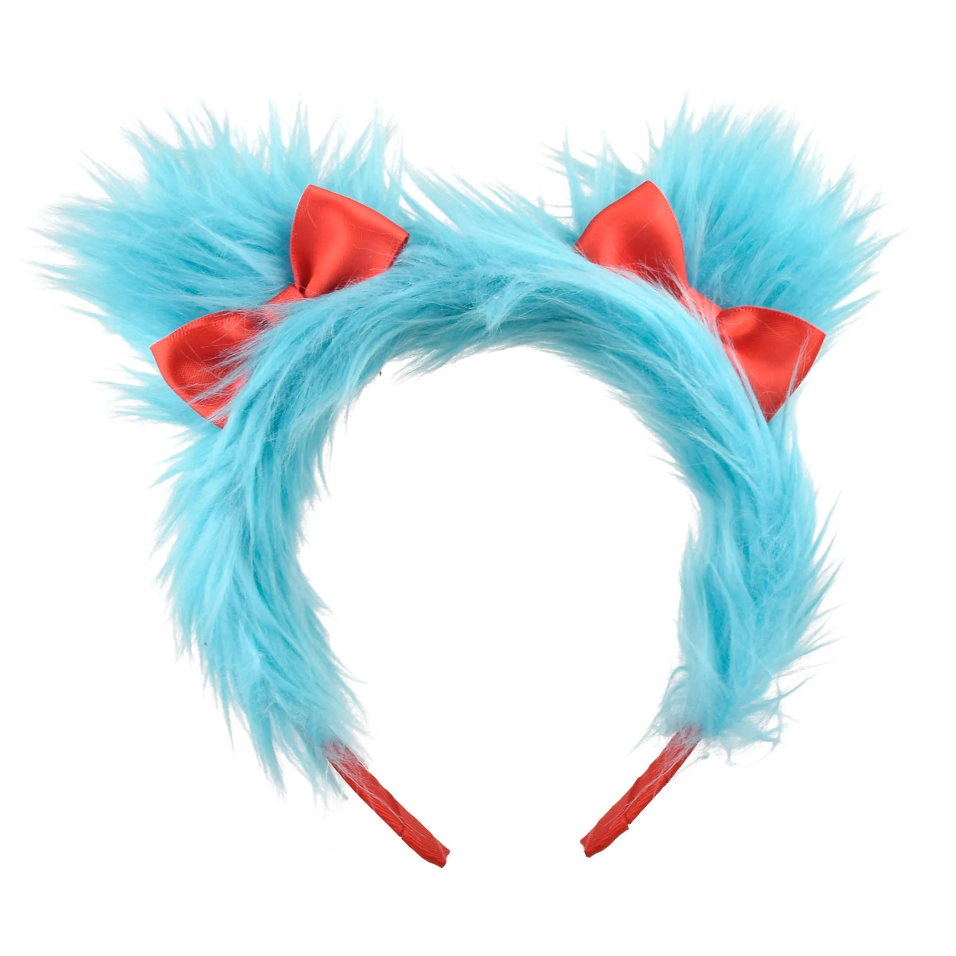 Disfraz de gato en el sombrero para niños, diadema de Cosplay de Seuss para fiesta de Halloween, vestido para niñas