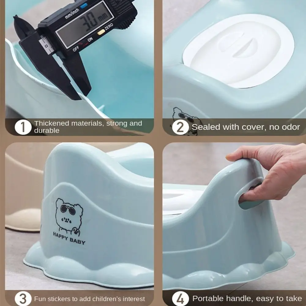 Children Anti-leakage Potty Plastic Boys Girls Baby Urinal Baby Hygiene Toilet Urination Plastic Pot Infant Urinal Basin