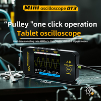 BSIDE OT3 10MHz/48MSa/s,Potable Automotive Auto/Nomal/Single Trigger Handheld Oscilloscope 3.2” TFT LCD Digital Scope Tester