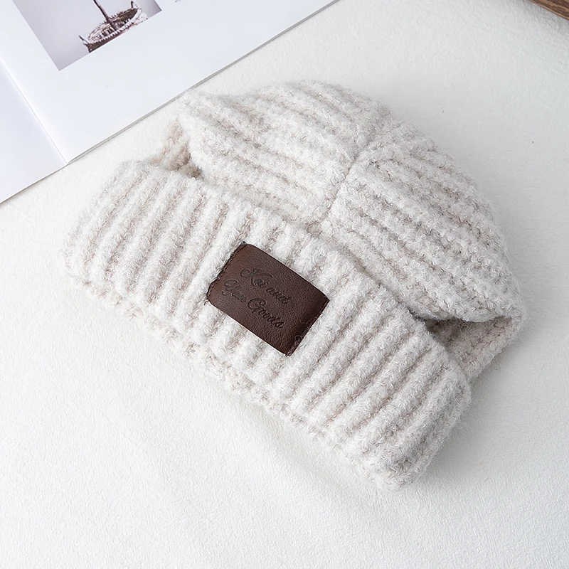 ホットセール ファッション レディース 冬用 暖かい帽子 スタイリッシュ ソフトビーニー 女性用 アウトドア ストリートウェア 暖かいニット帽 女の子へのギフト
