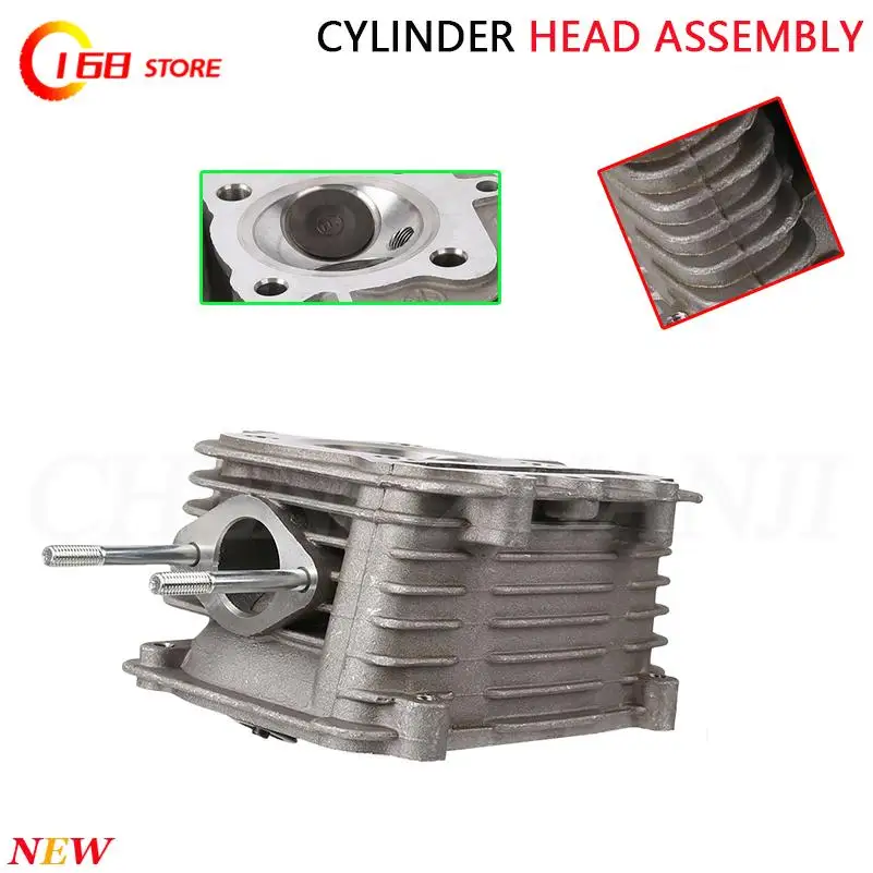 

Motorcycle Engine Parts for Gy6 180cc Cylinder Head Assembly, Cylinder Head Kit