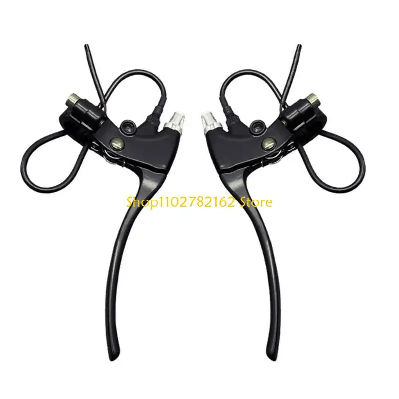 547B 22mm Aluminum Alloy Brake Handle Left & Right E-Bike Brake Lever Replacement Set