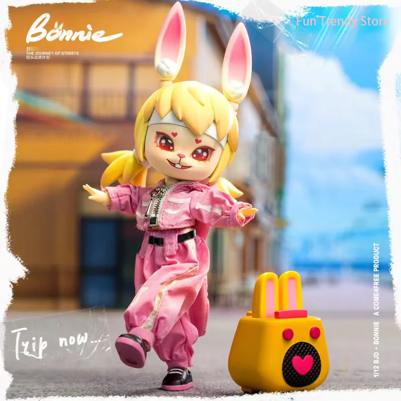 

Bonnie Street Travel Plan Series Obtisu11 Bjd Blind Box 1/12Bjd Dolls Action Figures Mystery Box Model Surprise Birthday Gifts