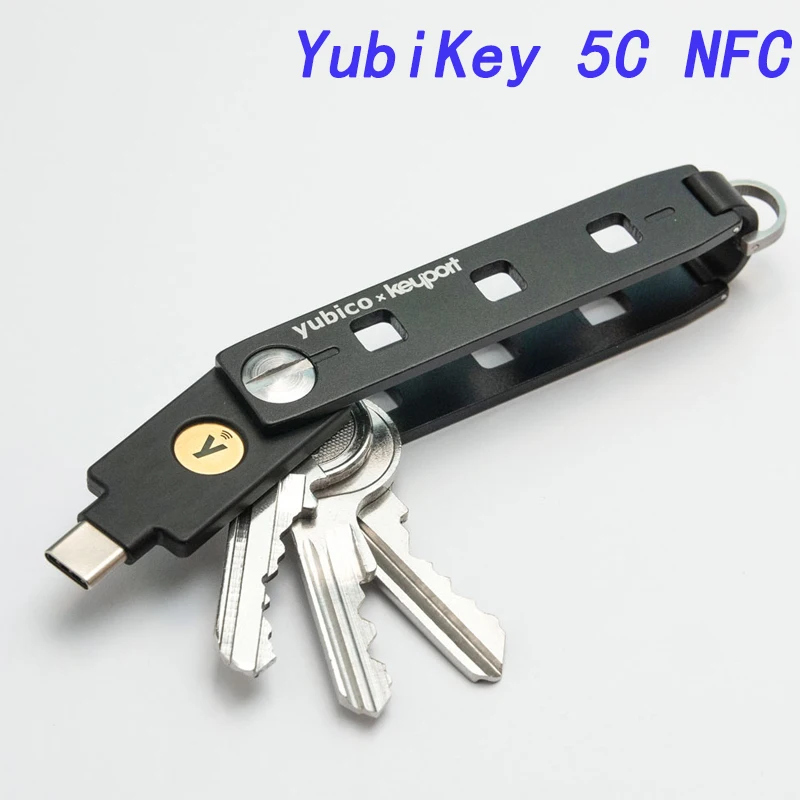 Yubico-ydrawkey 5c nfc USB-Cセキュリティキー,Webauthn,fido2 ctap1,fido2 ctap2,ユニバーサル第2要素 (u2f)