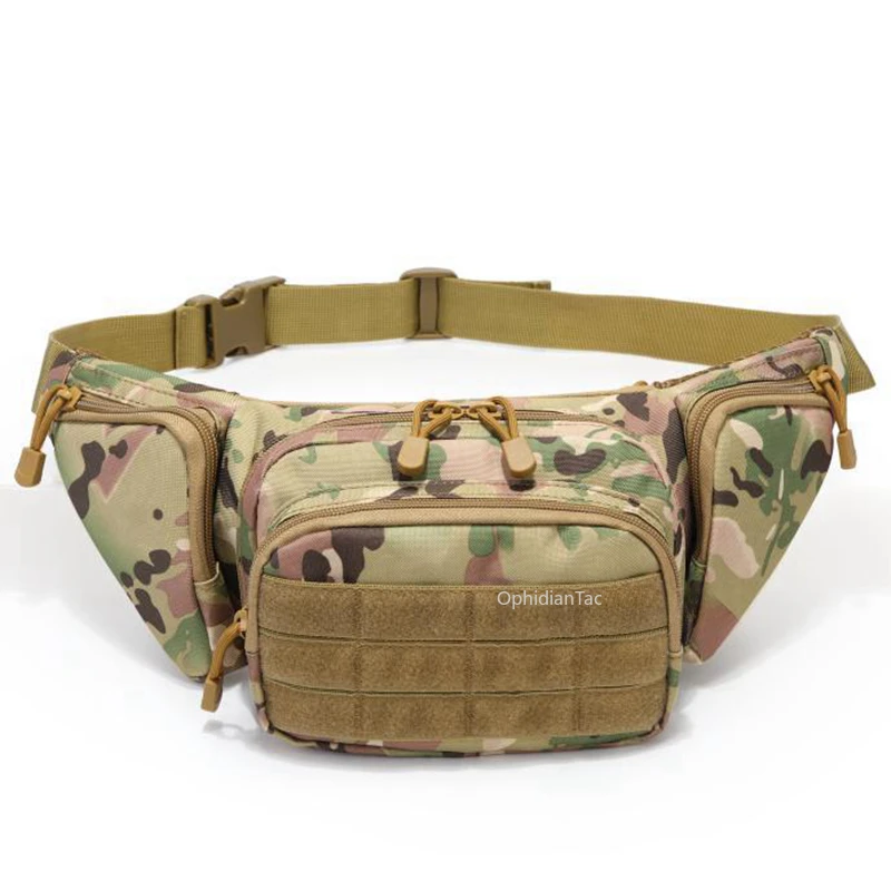 Waist Pack Nylon Bodypack Hiking Phone Pouch Outdoor Sports Armygreen Men Hunting Climbing Camping Belt Cs Airsoft Bags