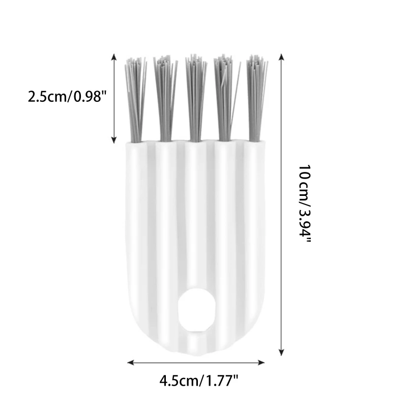 Mini cepillo de limpieza multifuncional para cocina, cubierta de vidrio para botella, limpiador multiusos