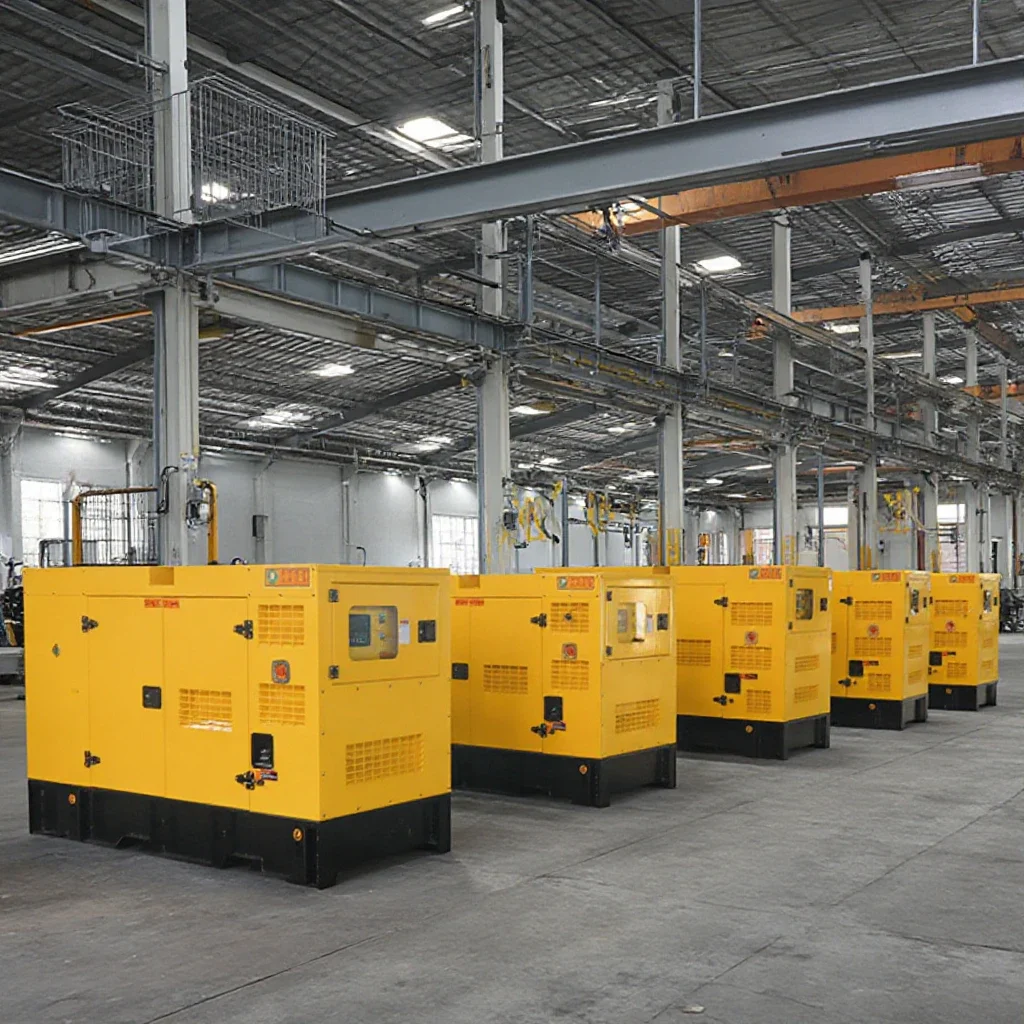 Home use AC 3 Phase 25kva diesel generator 20kw generator with Water-cooled