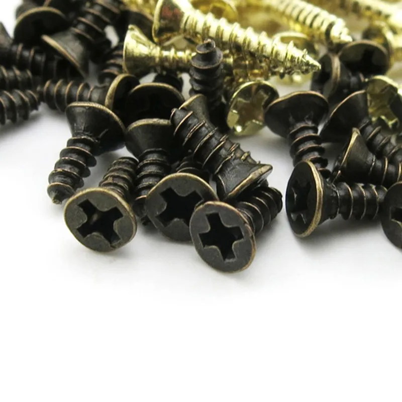 500pcs Mini Phillips Flat Countersunk Head Self Tapping Screw 2x6 2.5x8 3x8mm