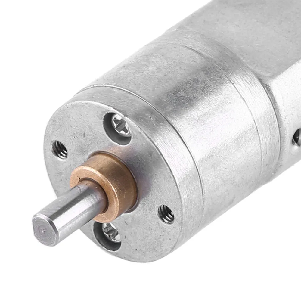 Universal 12V DC Gear Reduction Motor 100RPM 200RPM Speed Reduction Motor 20mm Diameter 15RPM High Torque Motor For DIY Projects