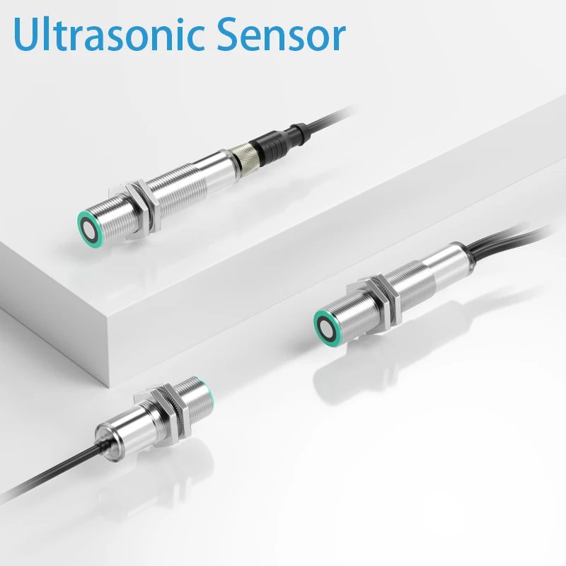 Diffuse Ultraschallsensor 200 kHz Retro Reflektierender Sensor Ultraschallwandler