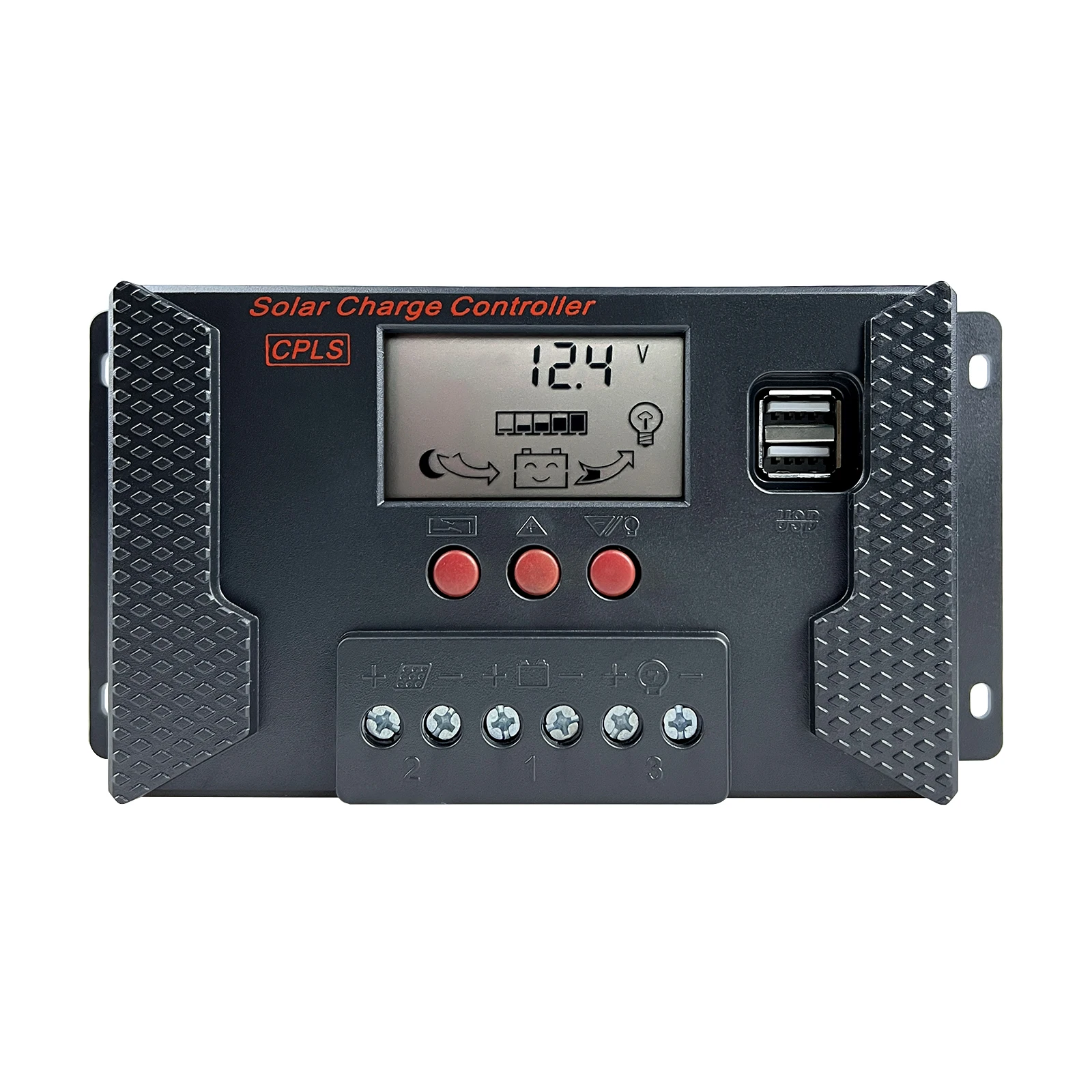 

PWM Solar Charge Controller 40A 50A 60A LED Display Solar Charge Battery Voltage Controller for 12V 24V System