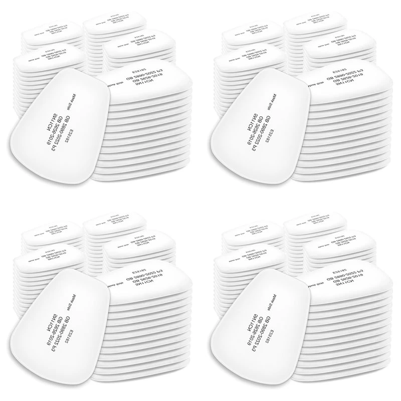 t24c-5n11-respirator-filter-cartridges-for-6200-6502-7502-series-mask-filtersuse-for-dust-proof-dust-torch-cutting-320pcs