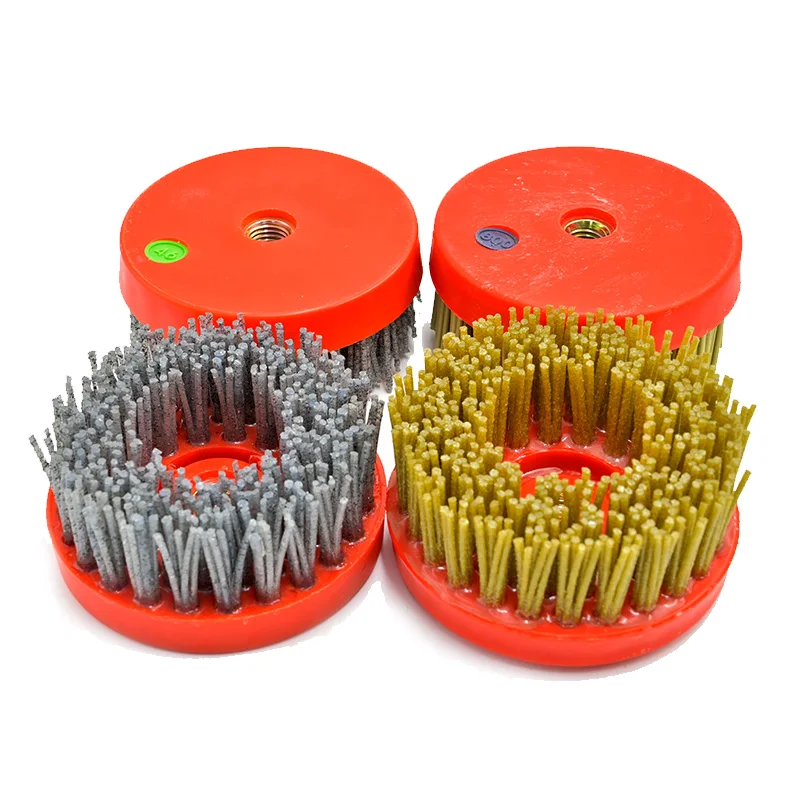 Diamond Abrasive Tools For Stone Leather Antique Surface Finishing Abrasive Brush Polishing Brush