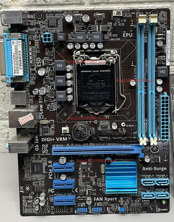 

Для ASUS H61M-LX PLUS R2.0, поддержка 22-нм процессоров, совместим с ASUS H61 B75 Z77