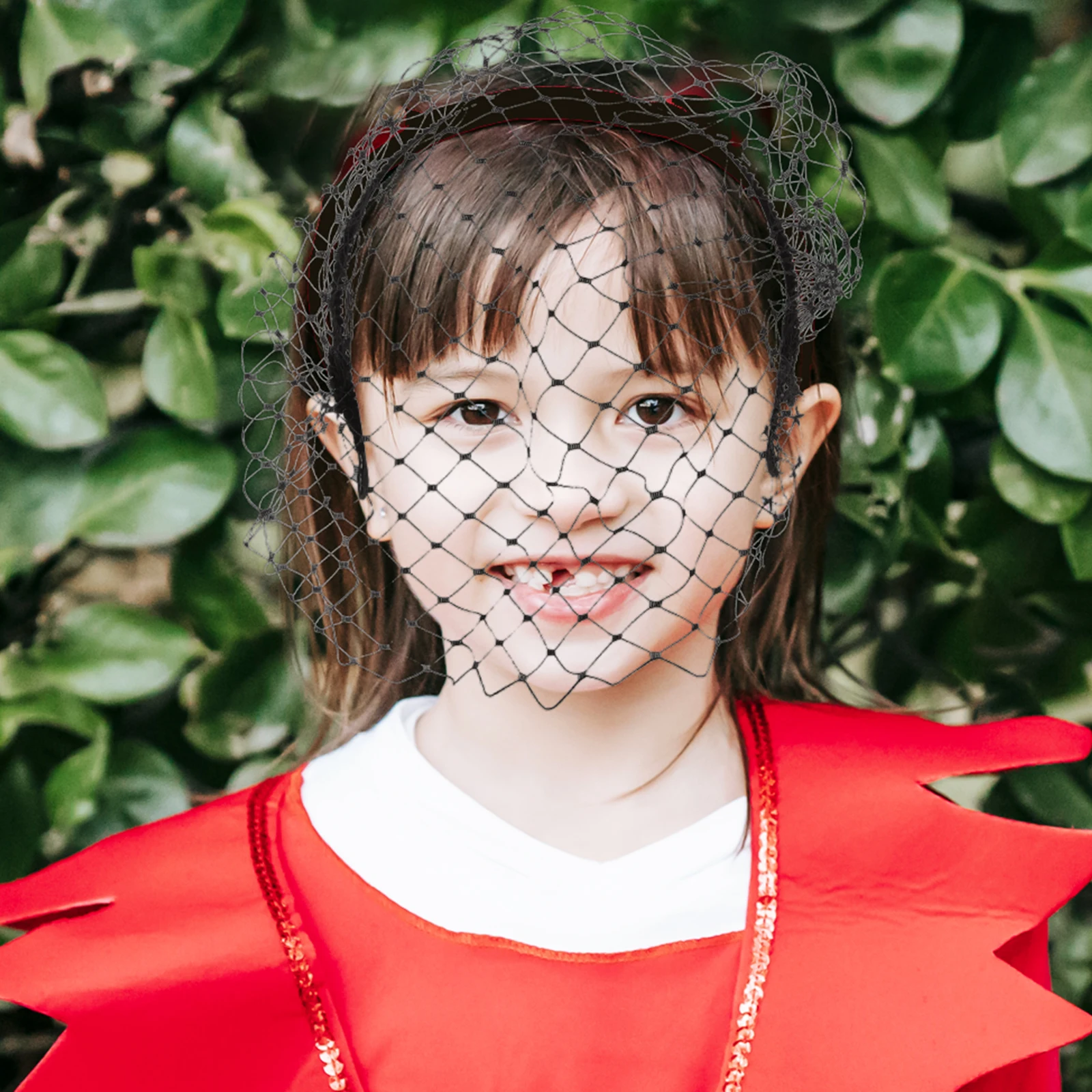 

Veil Hair Hoop Vintage Mesh Headband Women Headdress Lightweight Comfortable Daily Wear Birthday Club Halloween Costumes Hair