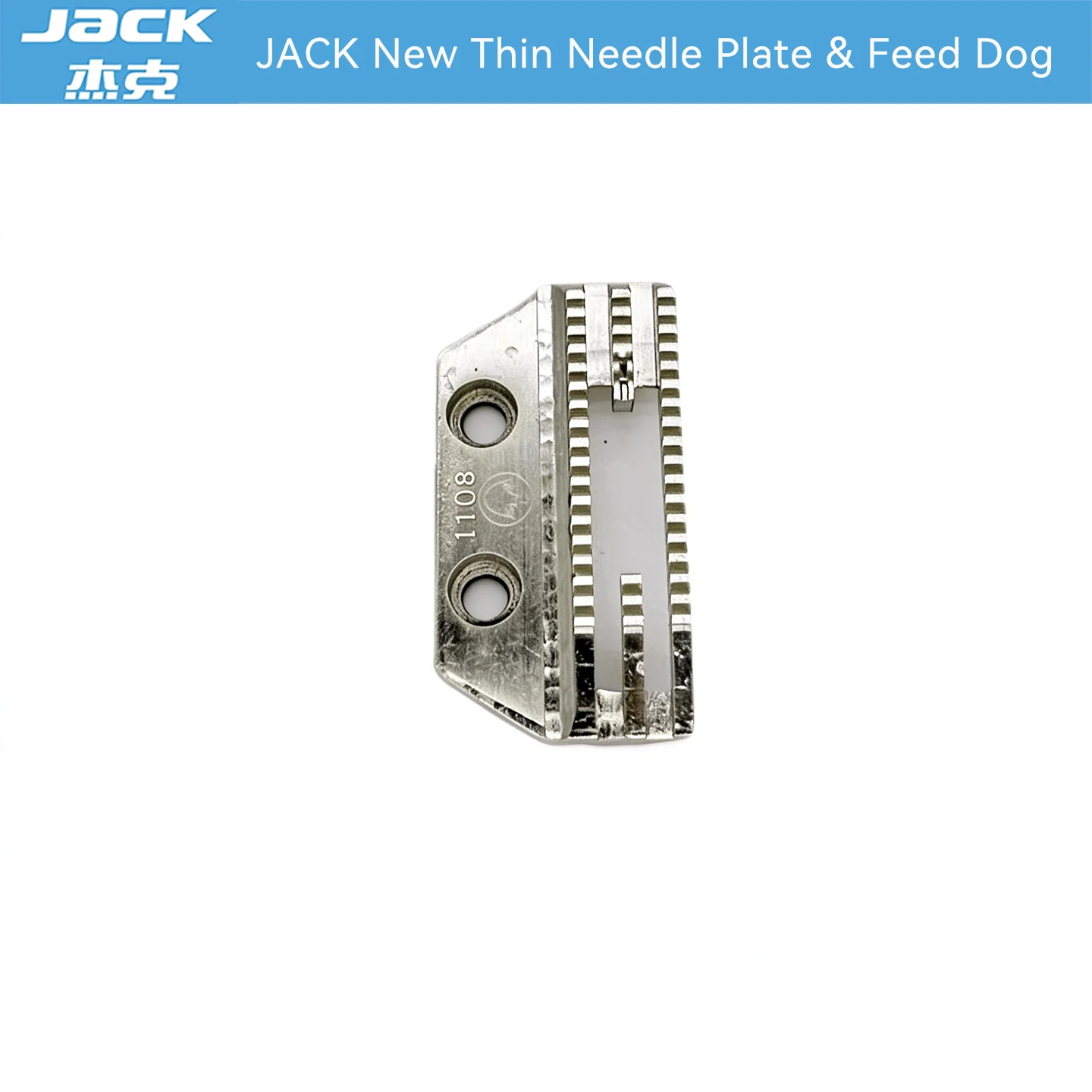 Best Seller JACK A3E A4E A4F A5E Computerized Lockstitch Machine Flat Thin Needle Plate & Feed Dog Original Spare Parts