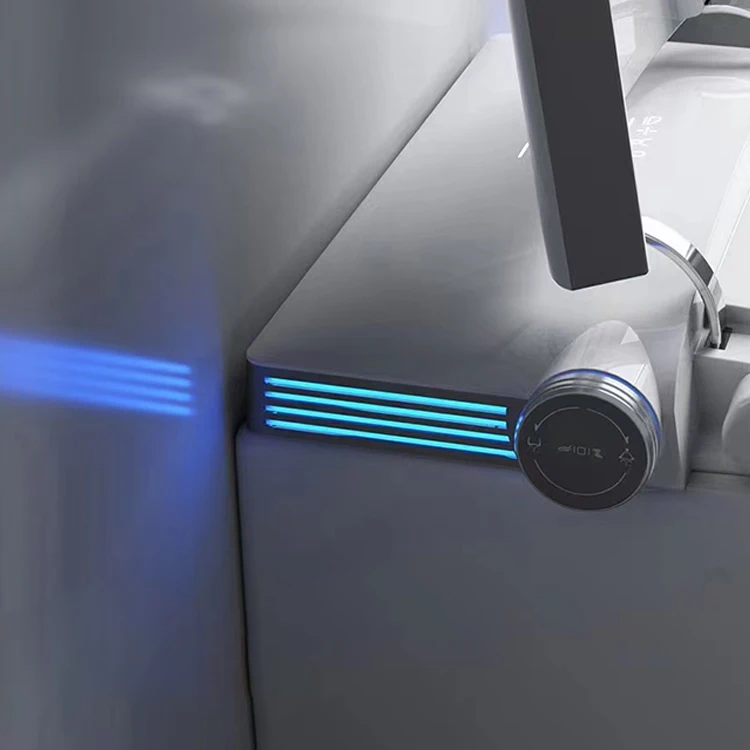 Top Selling Smart Toilet Automatic Flip Intelligent Modern Bathroom Wall Hung WC Sanitary Cheap