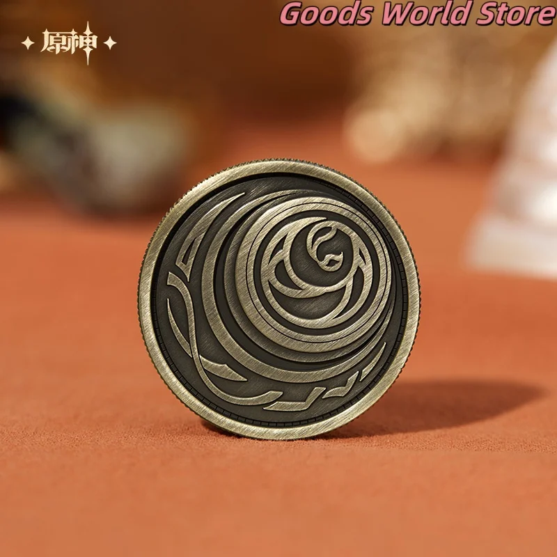 

Оригинальный комплект ожерелья с монетами Flins Decision Genshin Impact Flins Косплей Костюм Аниме Игровое ожерелье Подарок на Хэллоуин