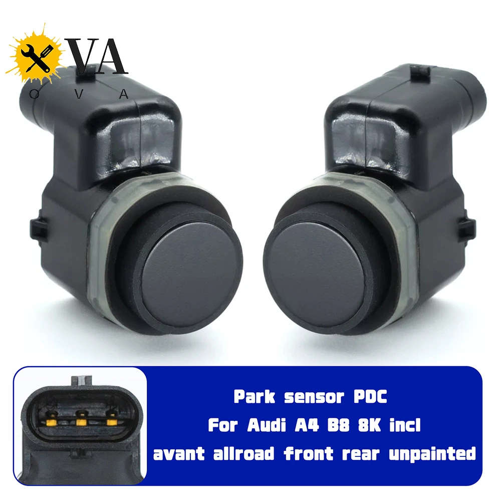

Park sensor PDC Audi A4 B8 8K incl. avant allroad front rear unpainted