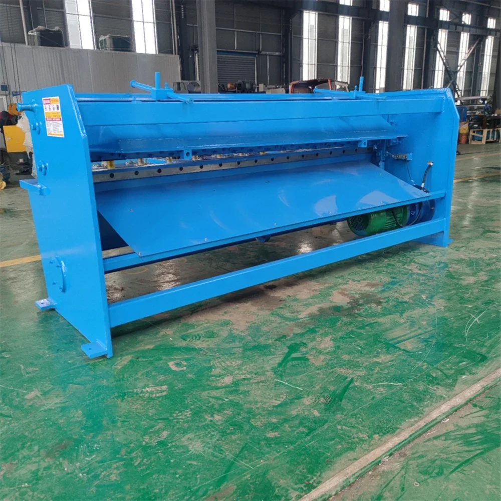 Carbon Steel Plate Electric Shearing Machine, Automatic Guillotine Shear Cutter for 3 MM Aluminum and Iron Sheet Cutting Forming