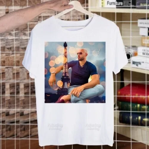 

Andrew Tate TShirt Men Tshirt Streetwear Hip Hop Male T-shirts Buggati Top G