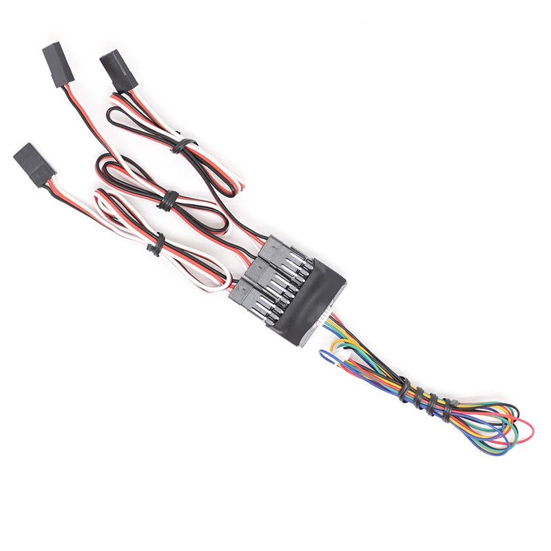 

T24C LED Light System Front & Rear Lamp Group For Traxxas TRX4 2021 Bronco 1/10 RC Crawler Car Turn Signals Brake Lights