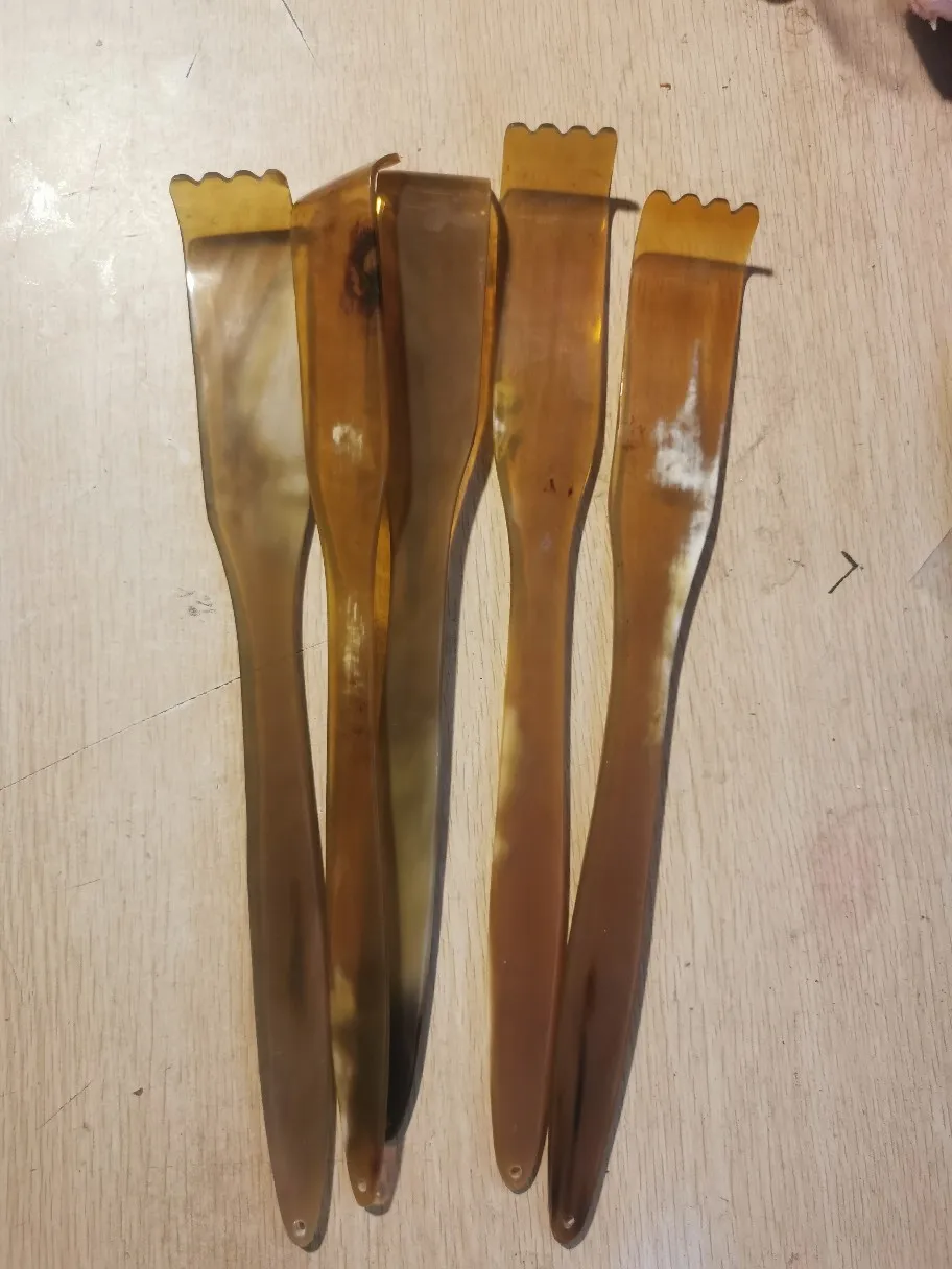 

Антистатический рожок для царапин и царапин, скребок для спины, поделок для домашнего декора, тонкий рожок, 35 см