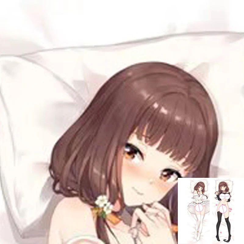 

Dakimakura Anime Pillow Cover Charismatic Giant Breasts Double Sided Print 2Way Bedding Gifts
