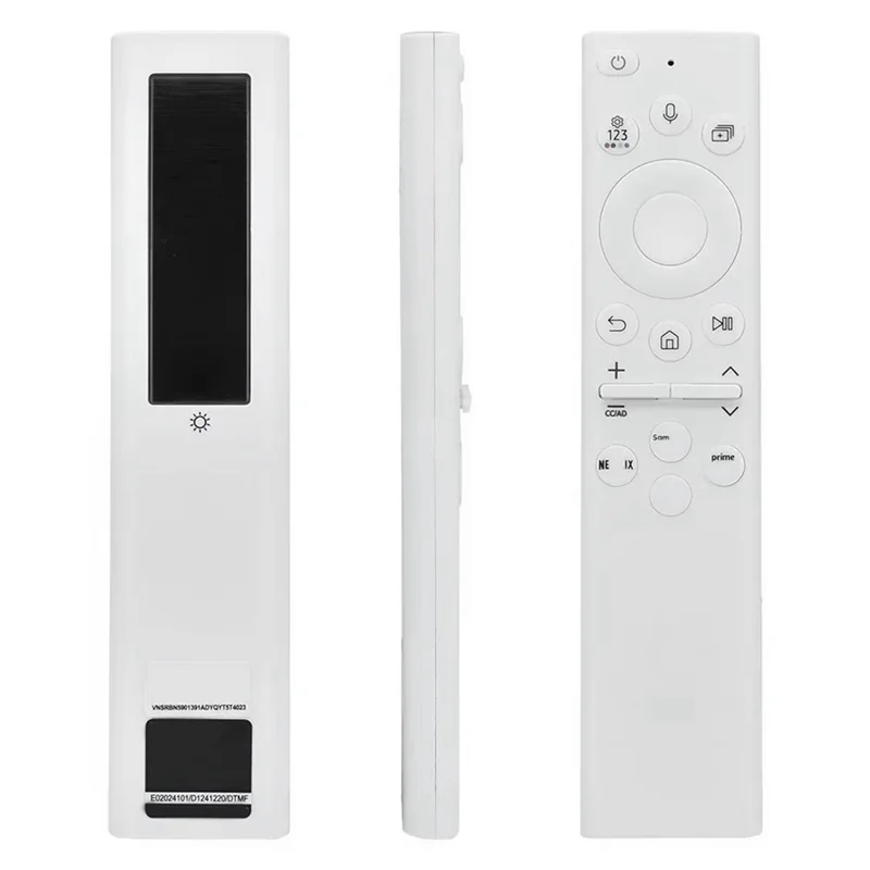 SQPP-BN59-01391A جهاز تحكم عن بعد صوتي يعمل بالطاقة الشمسية Forsamsung Smart 4K 8K Neo QLED شحن بالطاقة الشمسية صديق للبيئة