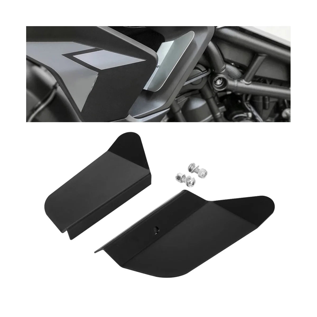 Motorcycle Upper Wind Deflector Air Deflectors Side Deflector Improve Airflow for TIGER 900 Tiger900 Tiger 850