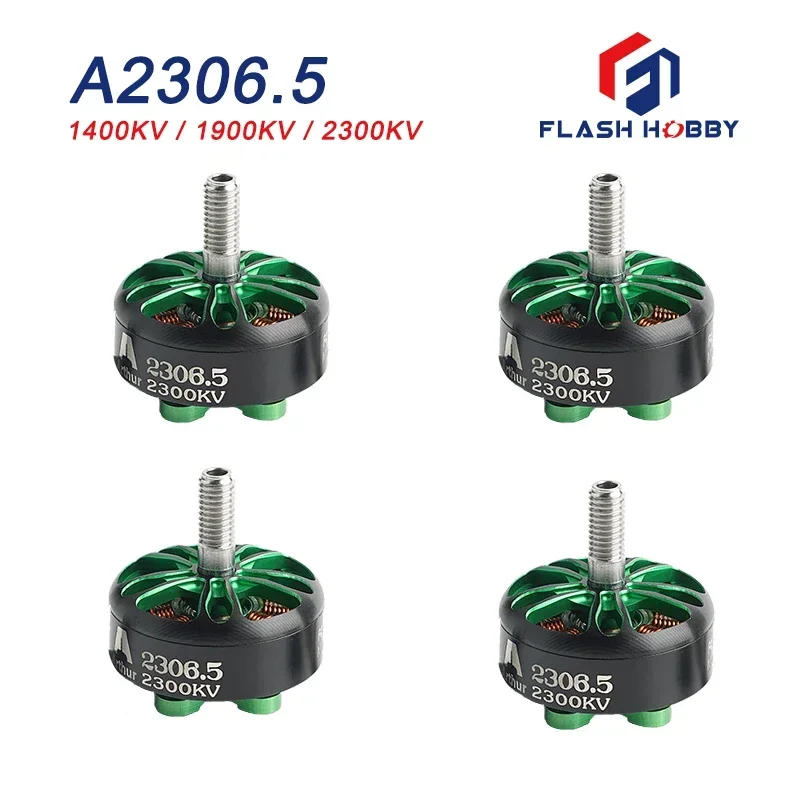 4Pcs/Lot  A2306.5 2306 1400KV 1900KV 2300KV 2550KV High Torque Outrunner Brushless Motor for FPV Racing Drones