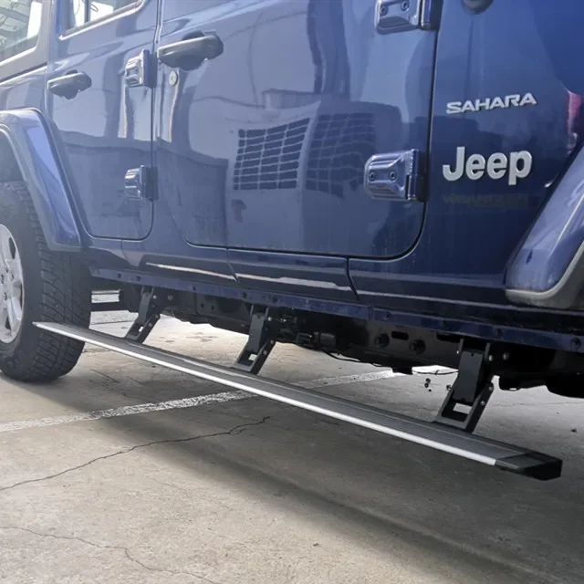 2018 New Design Automatic Side Step Retractable Running Boards For Jeep Wrangler Jl 2018