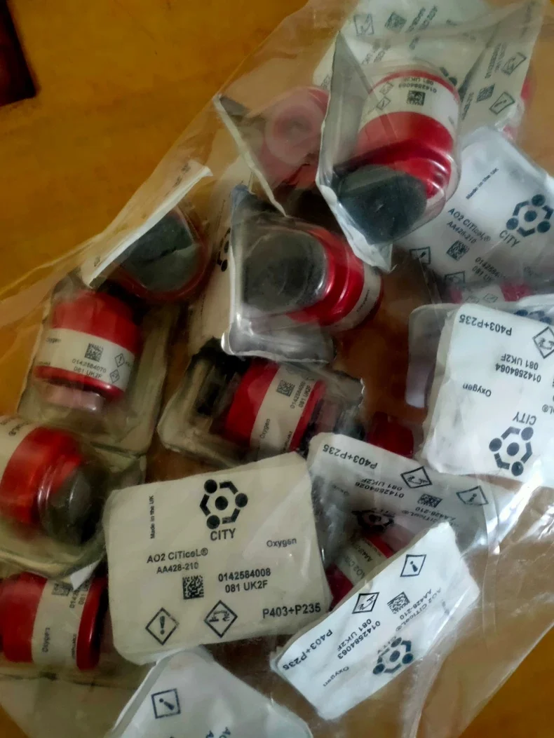 A0-O2 O2 Sensor Elektrokimia Gas Ganti CiTiceL AA428-210 Instrumen Pengujian Indeks Oksigen Kota PTB-18.10