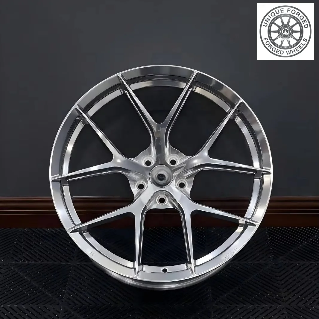 

Forged Deep Concave Wheel Fitments Wheels 22 21 20 19 Customize Rim Color High Polished 5 Spokes Light Weight Forged Rims
