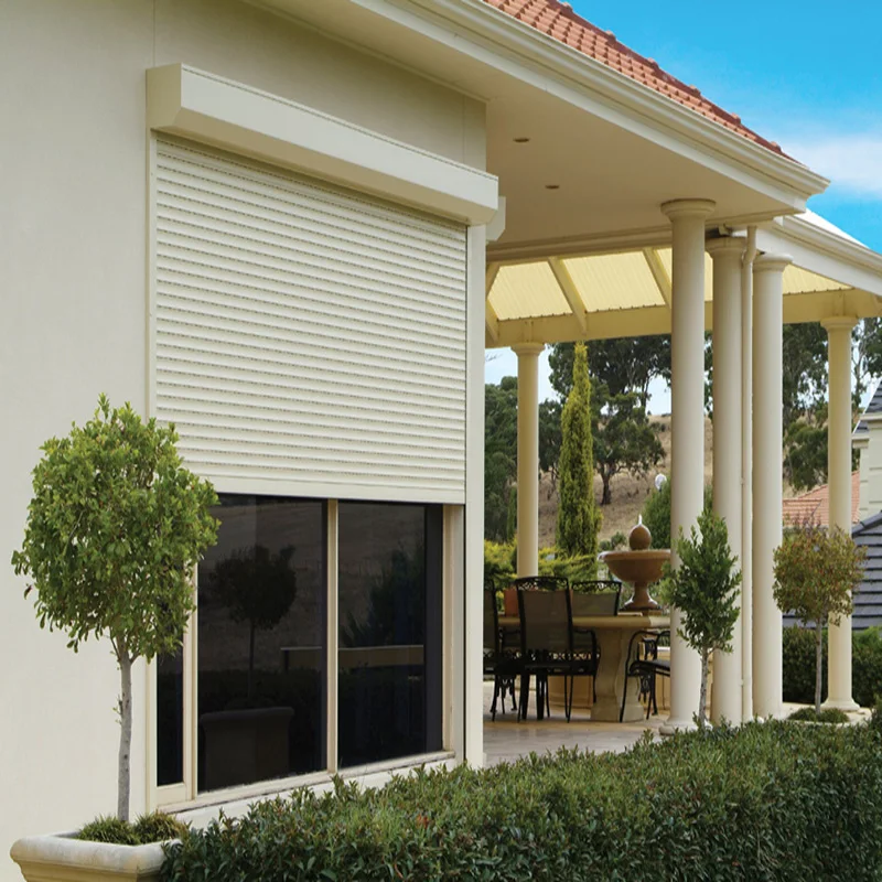 

Factory Price TOMA Hurricane Rolling Shutter Hurricane Protection Window Steel Aluminium Roll Up Shutters