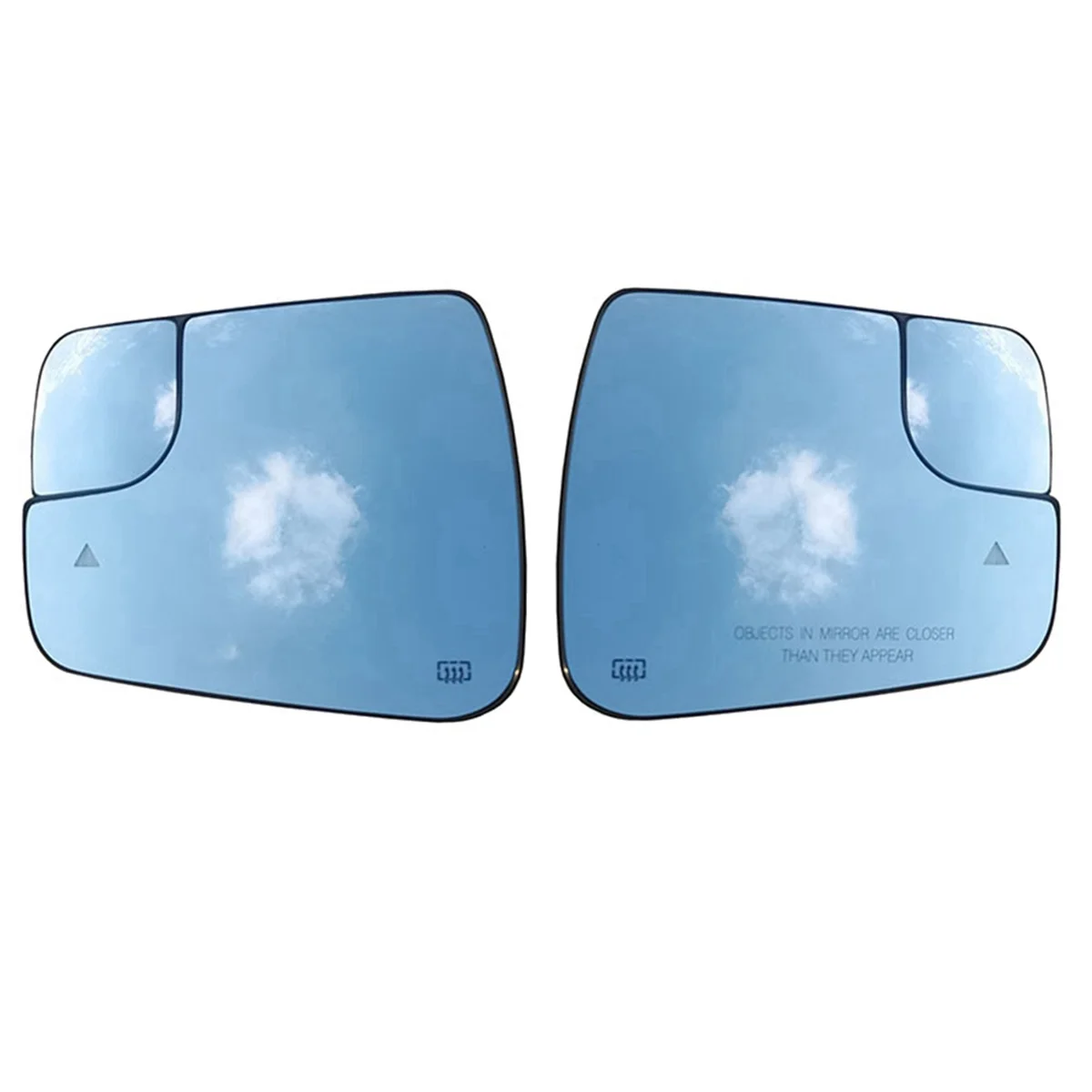 Automotive Reversing Mirror Lenses Rearview Mirror Lenses Blind Spot Lens Glass for Dodge Ram RAM1500 2019-2021