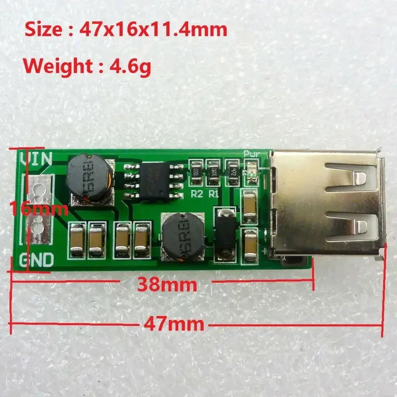 5 Pcs USB boost-buck step up-down DC DC converter Voltage regulator 1.2V 1.5V 2.5V 3V 3.3V 3.7V 4.2V 4.5V 5.5V 6V to 5V