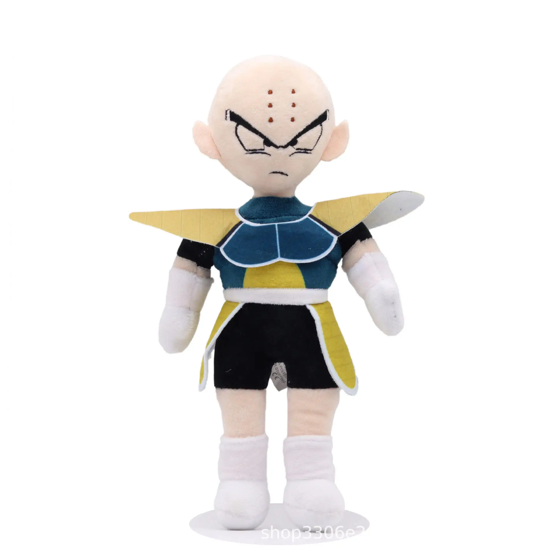 4 Designs New Arrival DBZ Soft Plush Doll Cartoon Goku Anime around Super Saiyan krillin/Majin Buu/Goku cute plush toys holiday