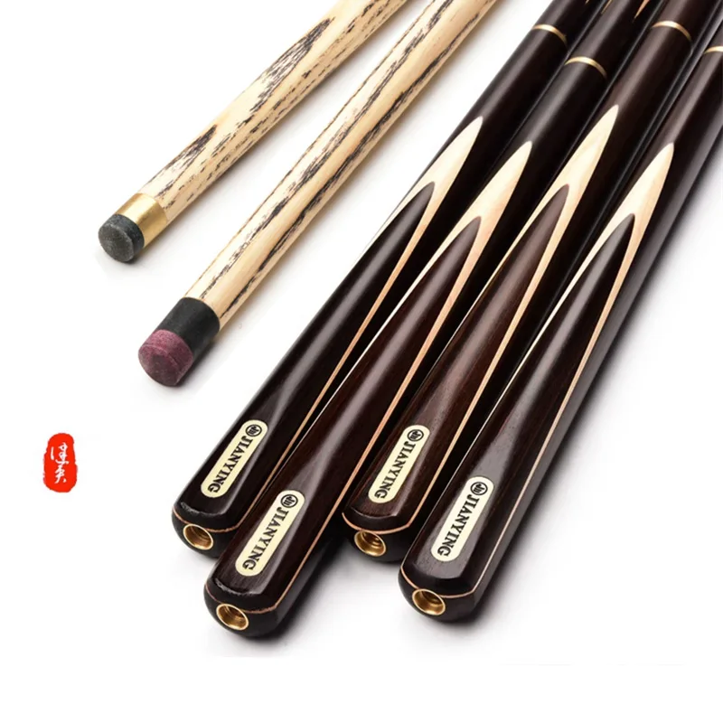 

Maple Wood 145 cm Pool Cue Snooker Black Eight Stick 3/4 Scale Split Shaft Billiard Cues Purple Shaft 10.2 or 11.5 Tip Size