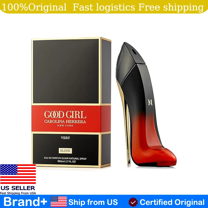 

Very Good Girl Elixir By Carolina Herrera Women 2.7 Oz EDP Hair and Body Spray Long Lasting Fragrance Cologne Birthday Gift