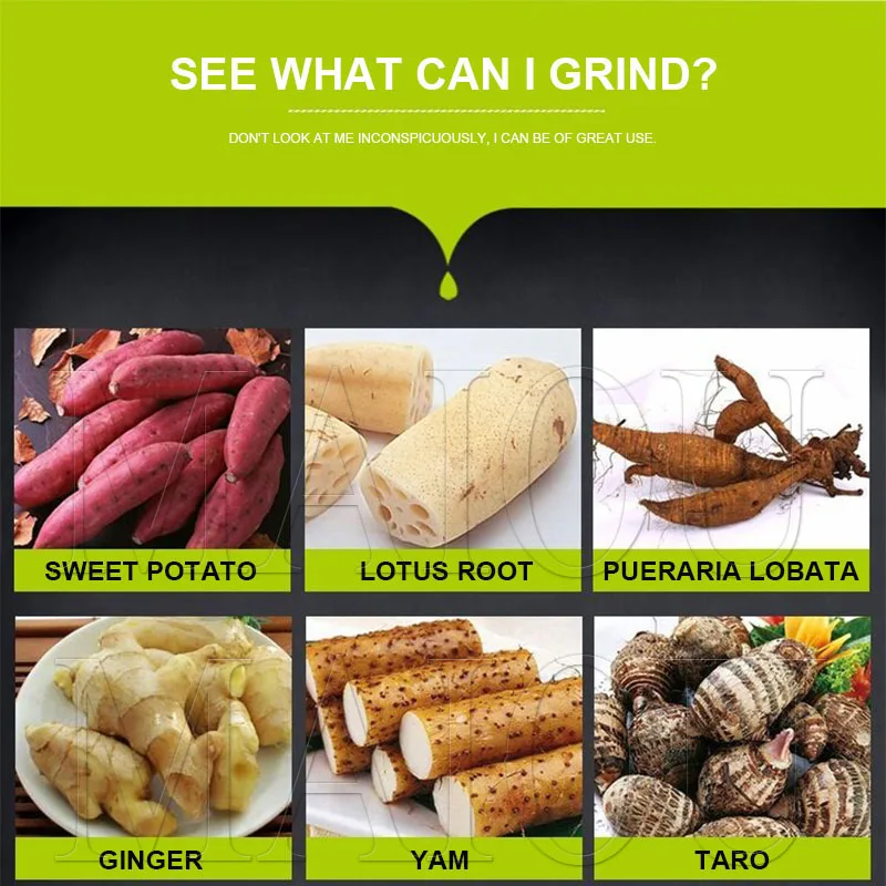 Elektrische Cassave Rasp Machine Taro Raspen Machine Zoete Aardappel Grinder Machine