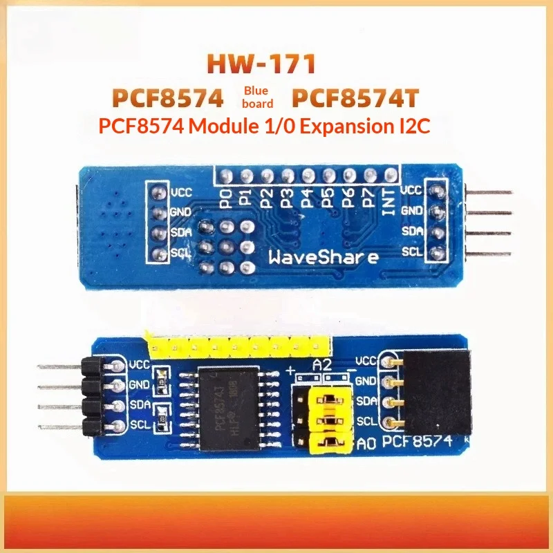 PCF8574T I2C IO Expander Board Digital I‑O Extension Unit For Single Chip Project