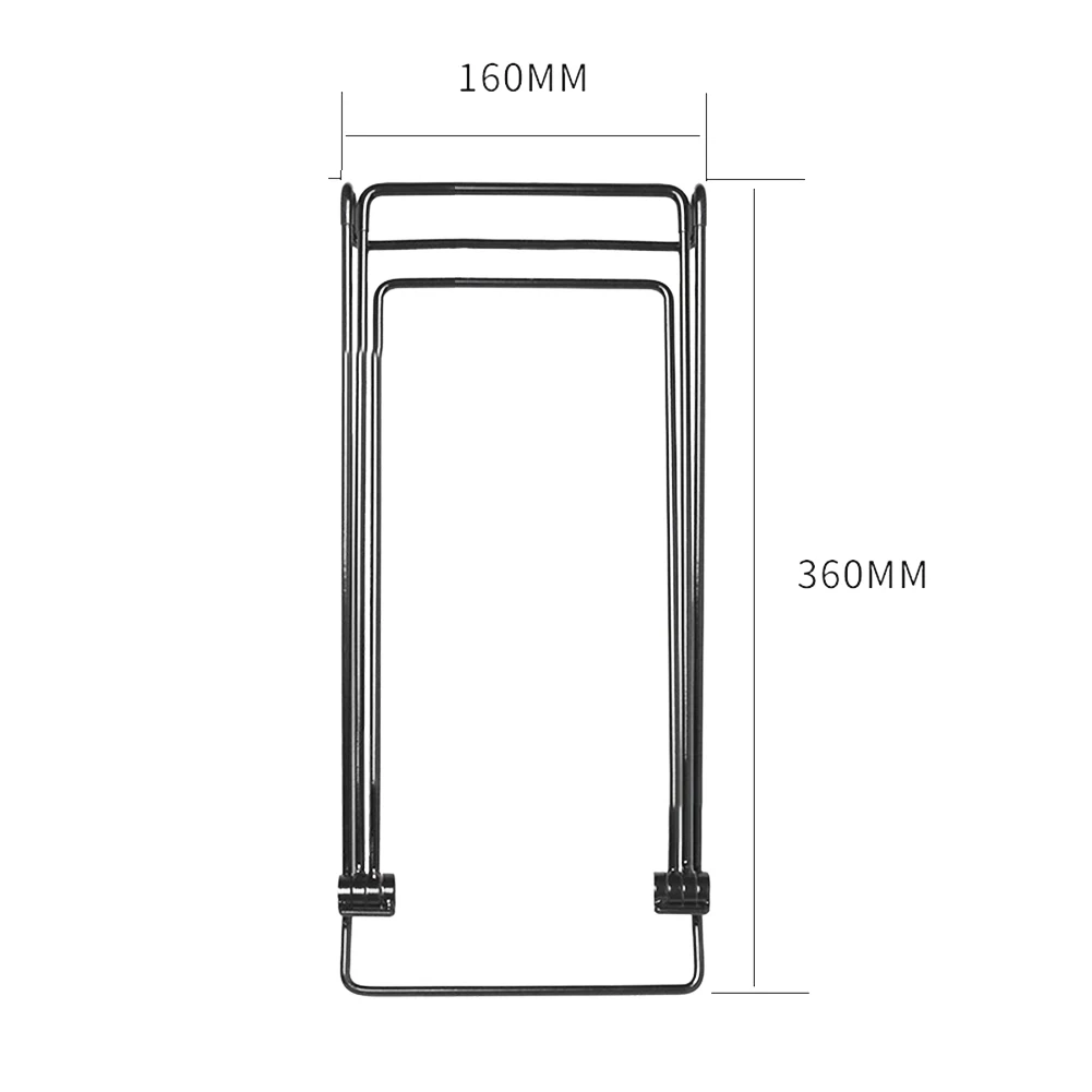2PCS Foldable Solar Panel Bracket High Carbon Steel Adjustable Mount For Camping Balcony Beach Solar Support Rack