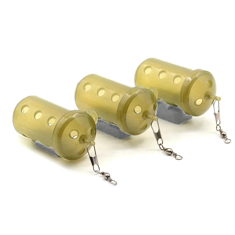 Ackibbik 1pc Carp Fishing Method Feeders Inline Method Feeders Carp Fishing Tackle Bait Holder Tool view 4