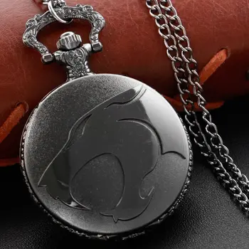 新款黑色英雄主題石英懷錶復古蒸氣龐克項鍊羅馬數位錶盤男女通用 XH3012 10 最佳銷售 超人手錶 - №7