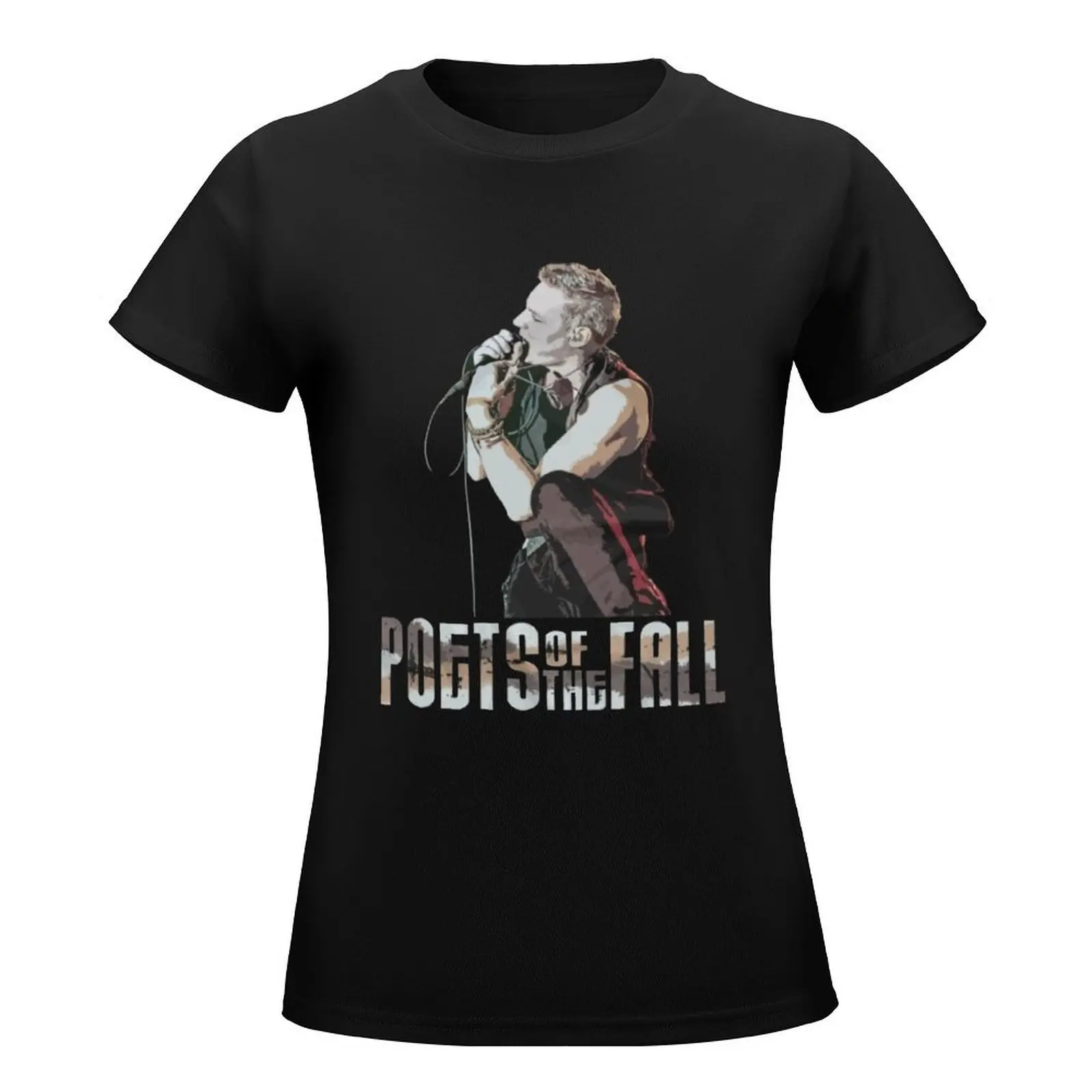 Poets Of The Fall Marko Saaresto T-Shirt animal print shirt for girls graphics cute tops summer blouses woman 2024