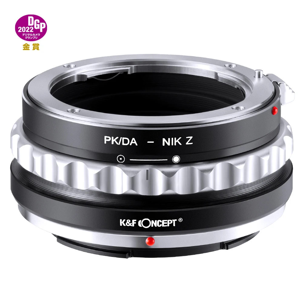 

K & F Concept PK/DA-NIK Z адаптер для Pentax DA K Крепление объектива к Nikon NIK Z Крепление камеры Zfc zf Z30 Z50 Z5 Z6 Z8 Z9 адаптер объектива